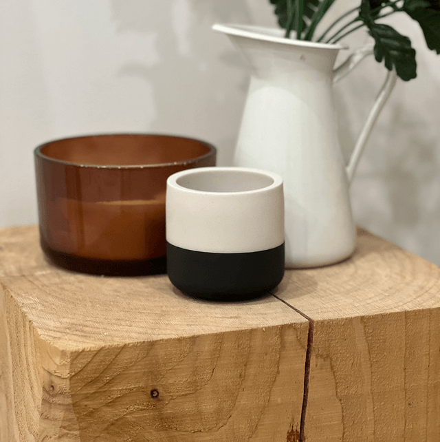 Bougie en pot