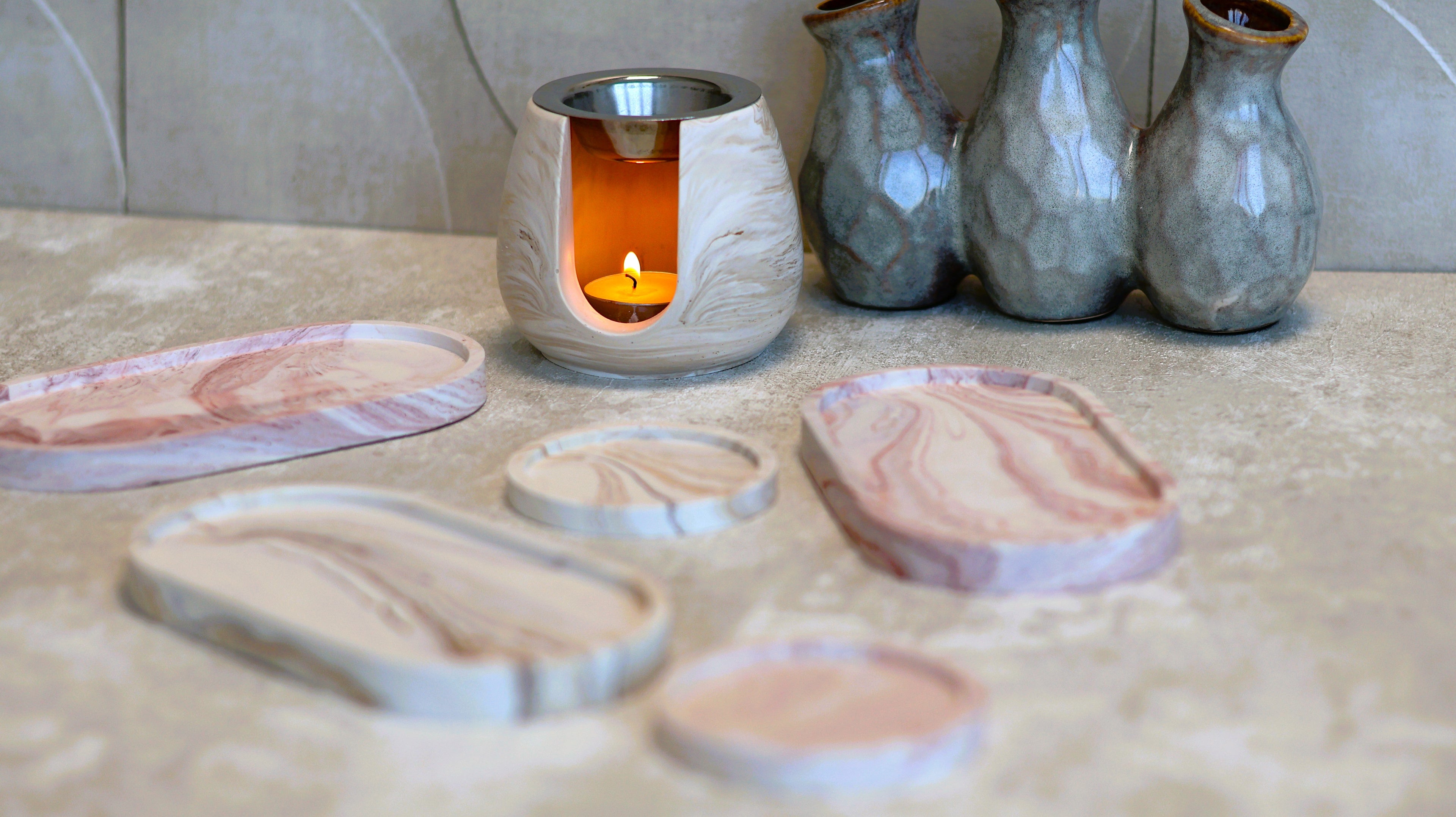 Collection Jesmonite