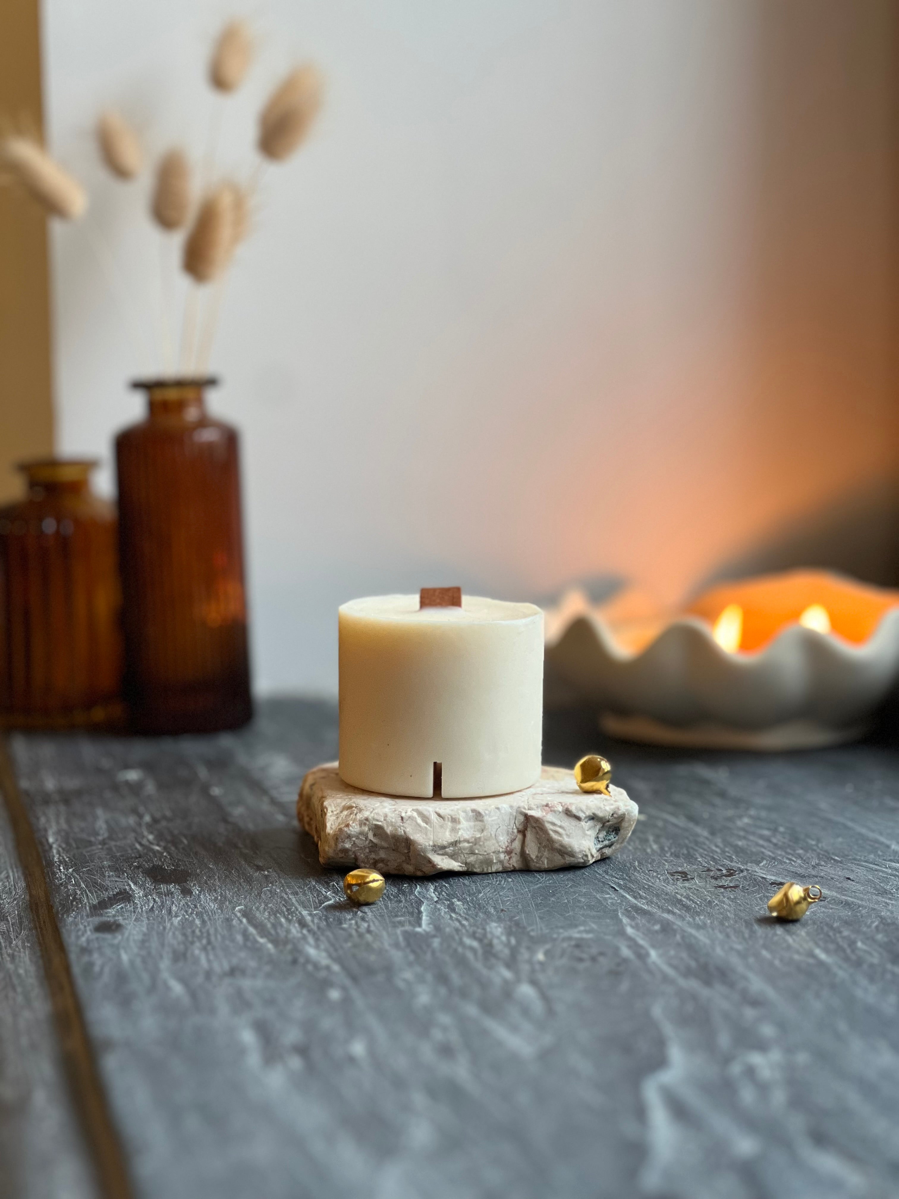 Recharge bougie en pot